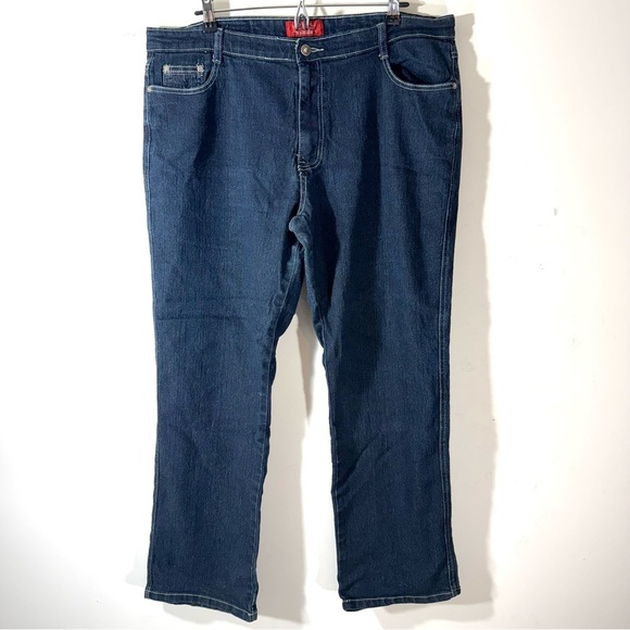 COS Denim - COS Women’s Straight Jeans with Metallic Embroidered Pockets